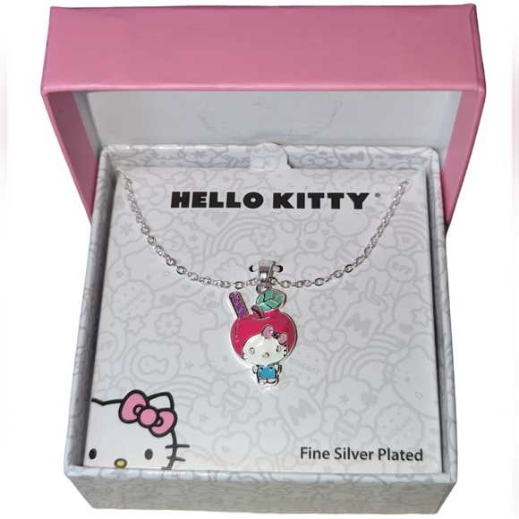 Hello Kitty as an Apple Sorbet -necklace - new in box - Picture 2 of 13